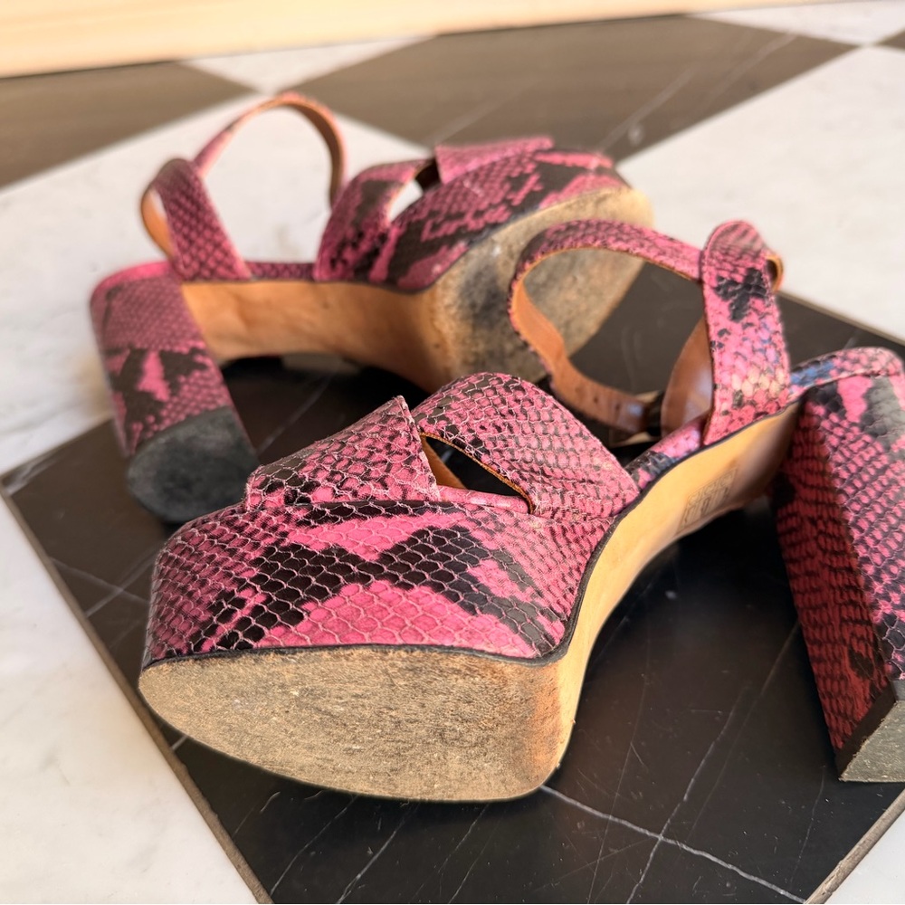 Paris Texas Python Sandals - Picture 5 of 6